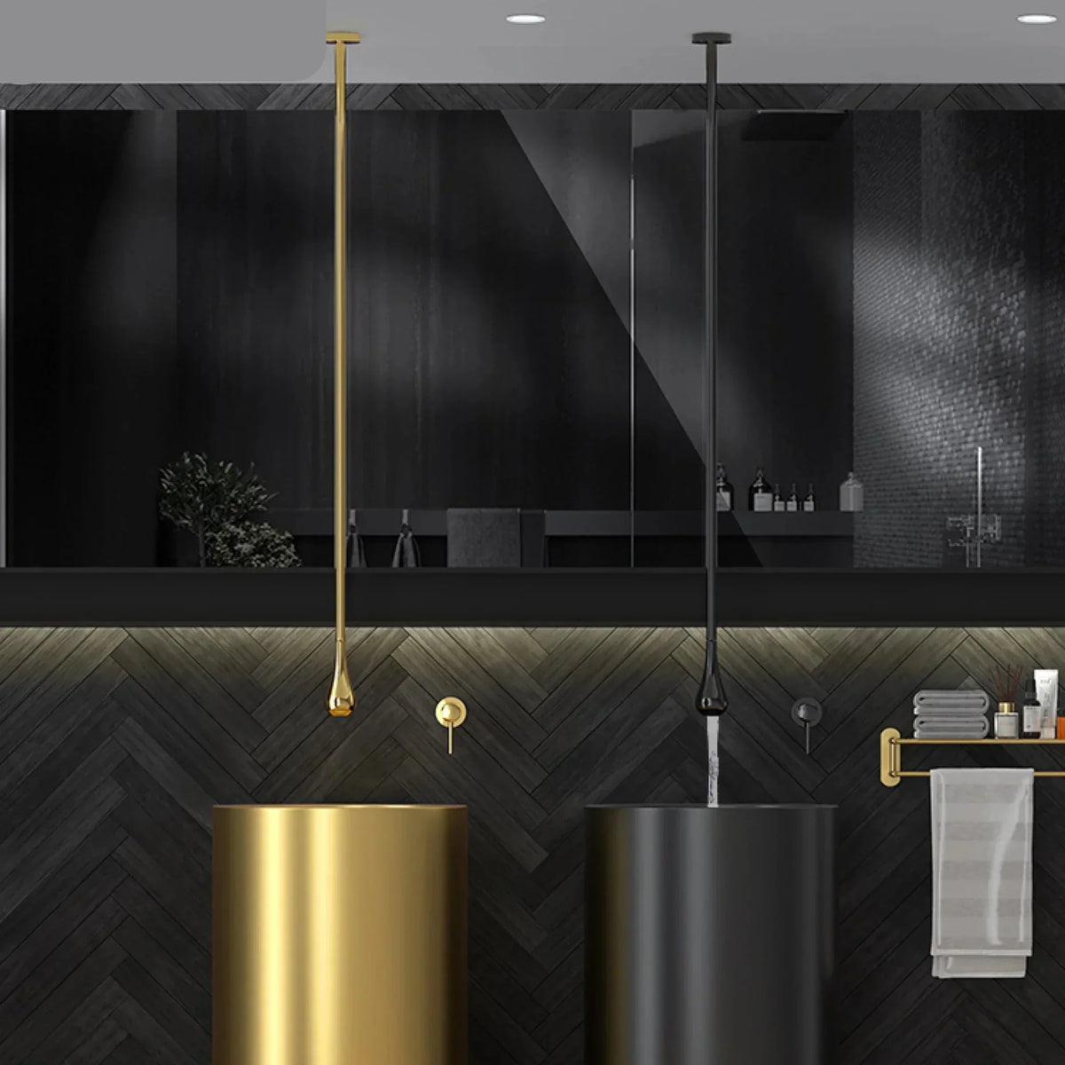 Premium messing wandkraan | Luxe voor moderne badkamers