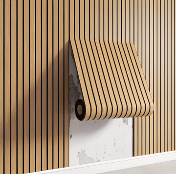Zelfklevende houten panelen voor stijlvolle wandafwerking