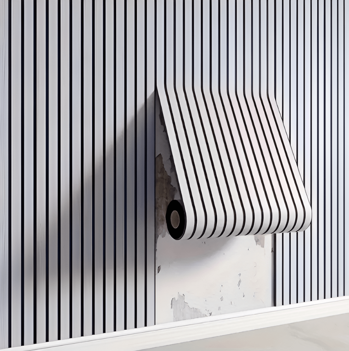 Zelfklevende houten panelen voor stijlvolle wandafwerking