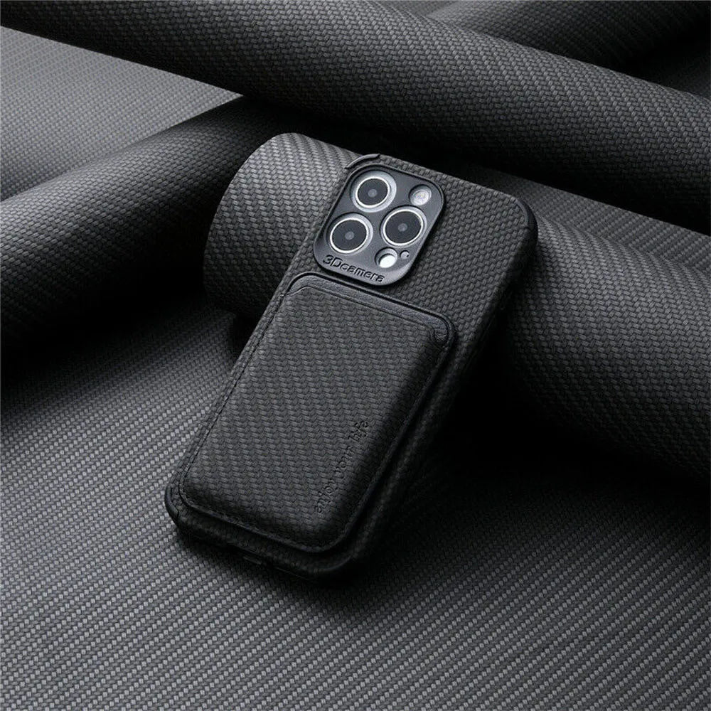 AuraSafe - Portemonneehoesje - FiberGuard - Carbonvezel - Elegant & Beschermend