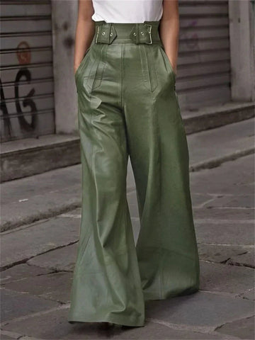 Broek met hoge taille voor dames