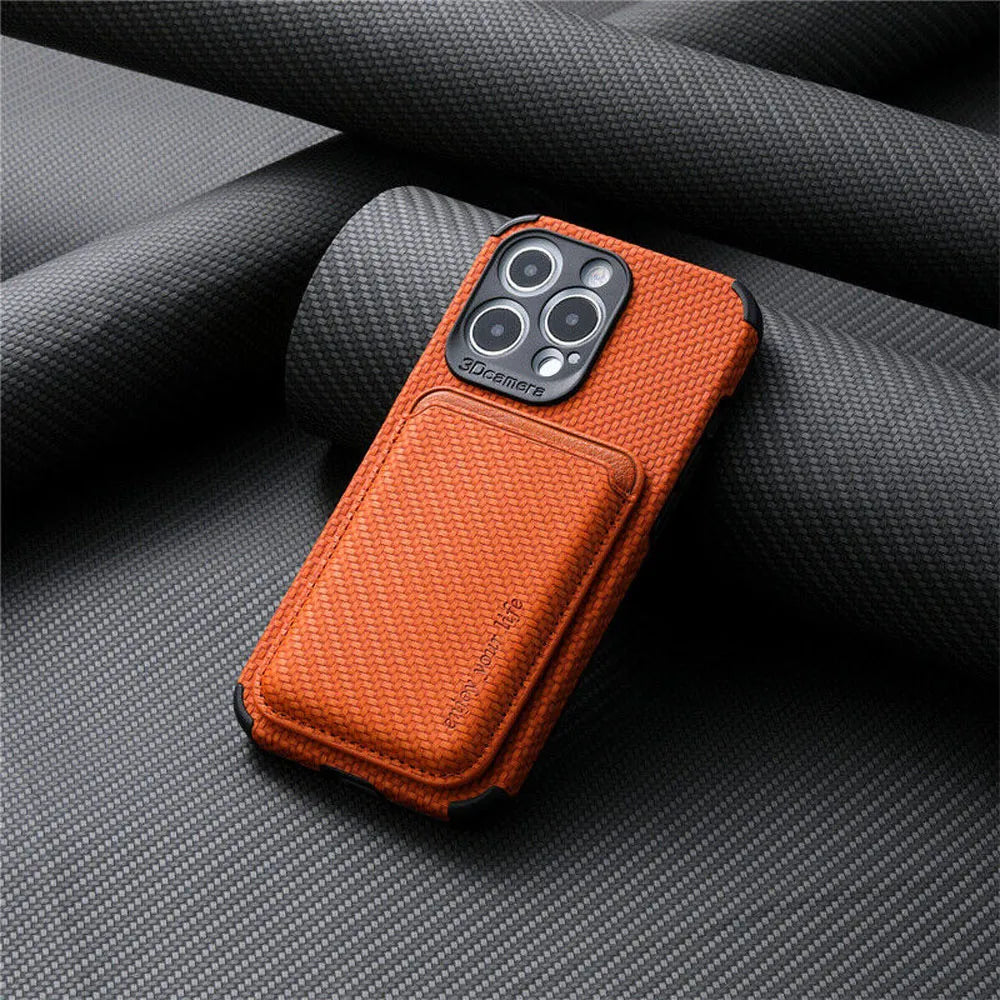 AuraSafe - Portemonneehoesje - FiberGuard - Carbonvezel - Elegant & Beschermend