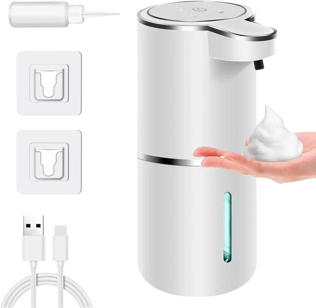 PureSoap Automatische Sensor Zeepdispenser | Hygiënisch en Handig voor Keuken Of Badkamer