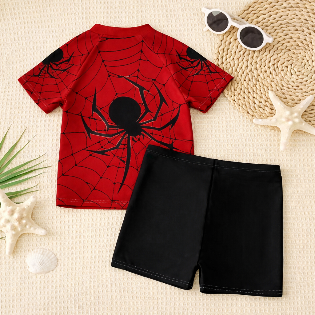 Zwemset met T-Shirt en Shorts voor Jonge Jongens