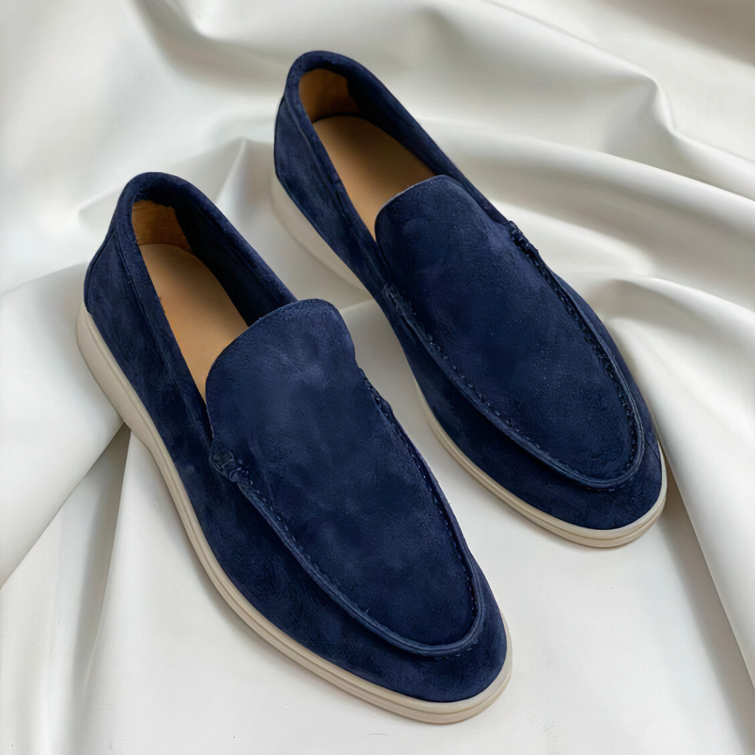 Luxe Suède Leren Loafers voor Heren
