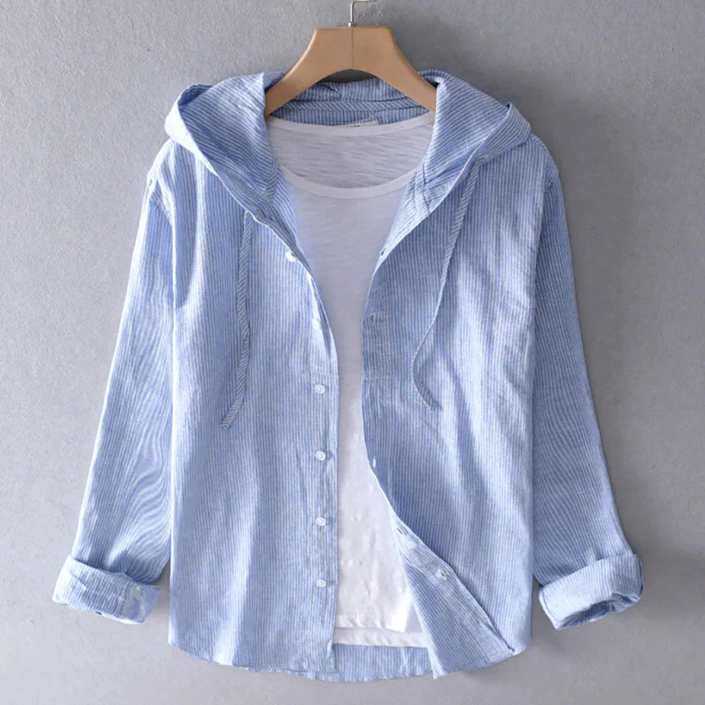 Ademende linnen blouse voor dames