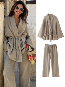 Eliza - stijlvolle 2-Delige oversized Dames Set