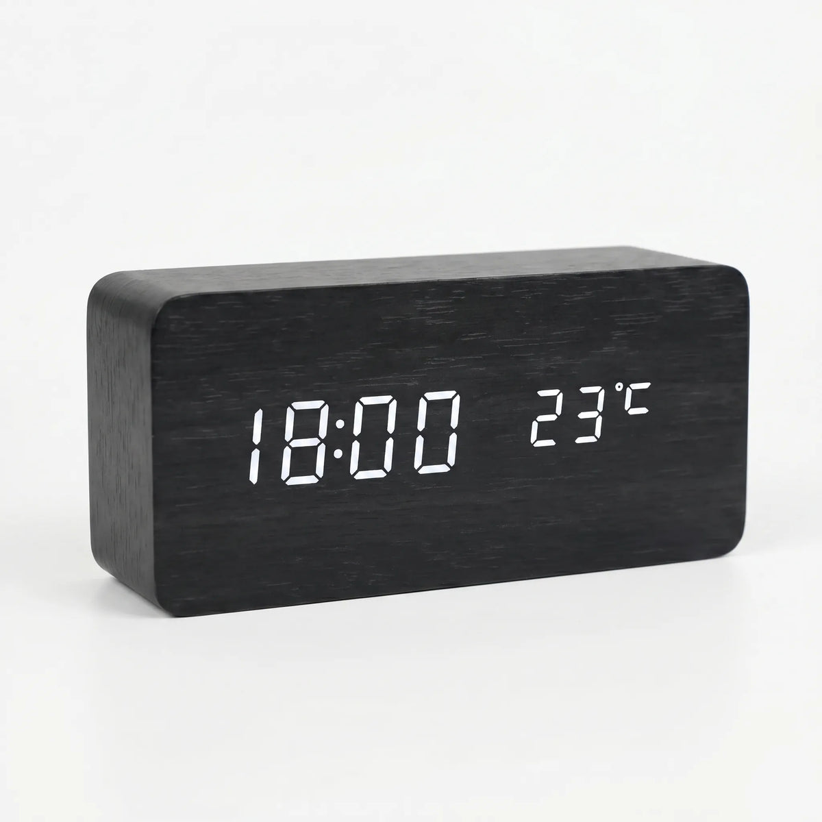 TimbroveVoice-Activated LED Desk Clock