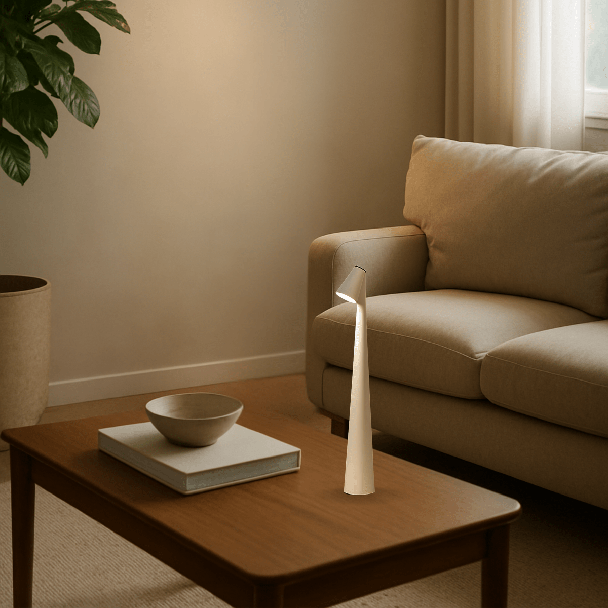 Draadloze tafellamp | Dimbaar | Warmwitte LED