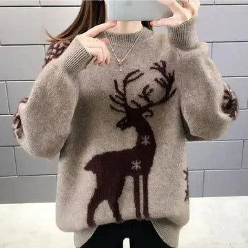 Comfortabele Kersttrui Voor Dames
