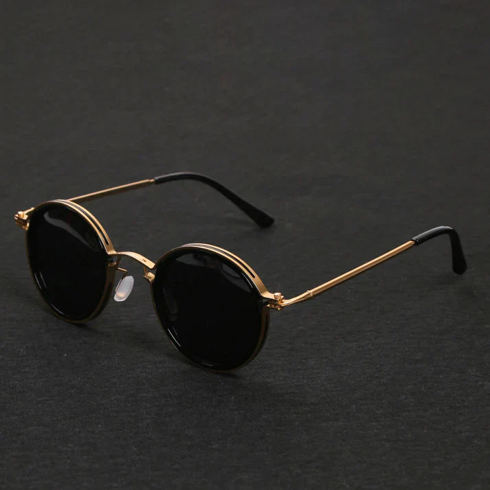 Vintage Titanium Gepolariseerde Zonnebril