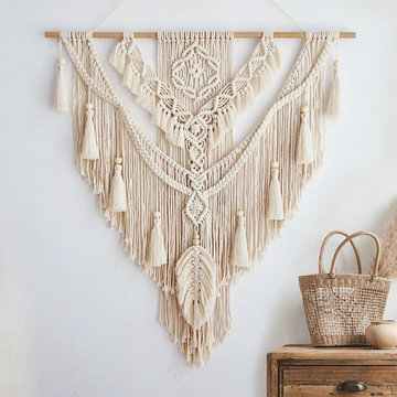 Handgeweven Macramé Wandkleed
