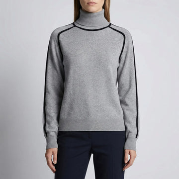 VelvarneOversized Roll-Neck Knit Jumper