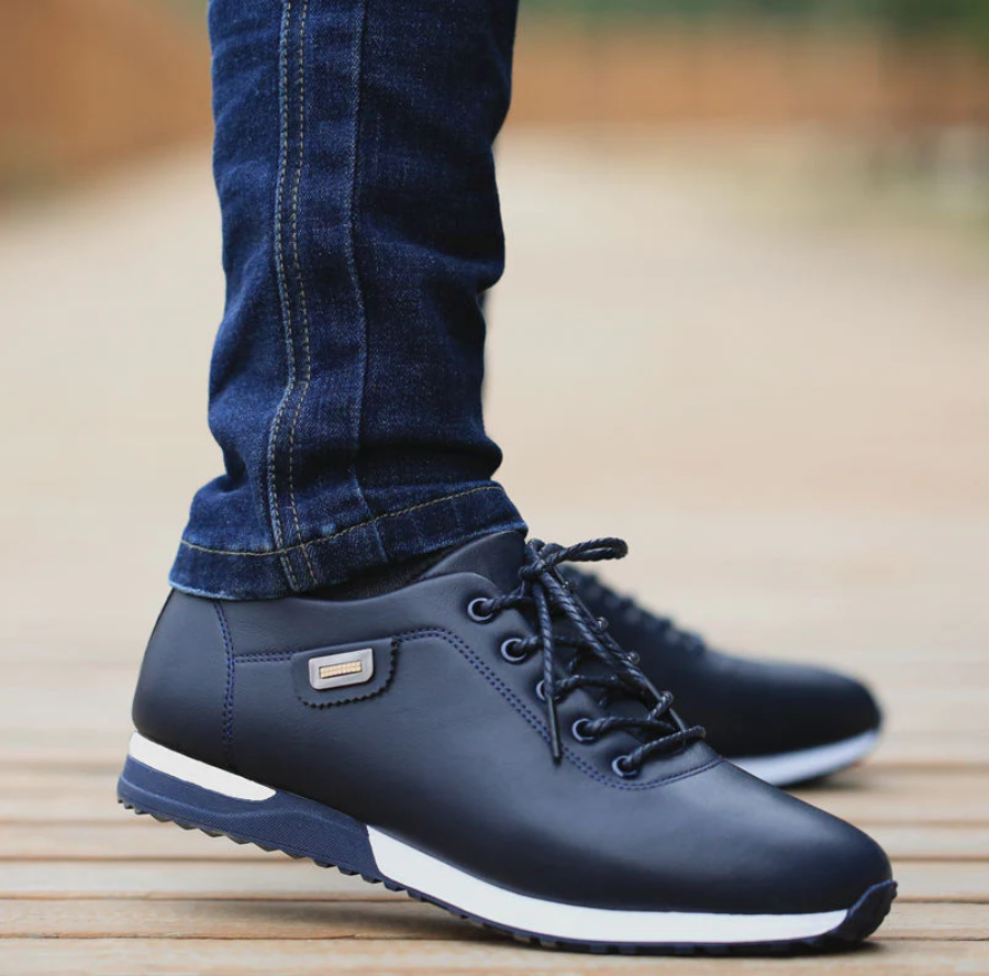 Sneakers met fluwelen bovenkant voor heren