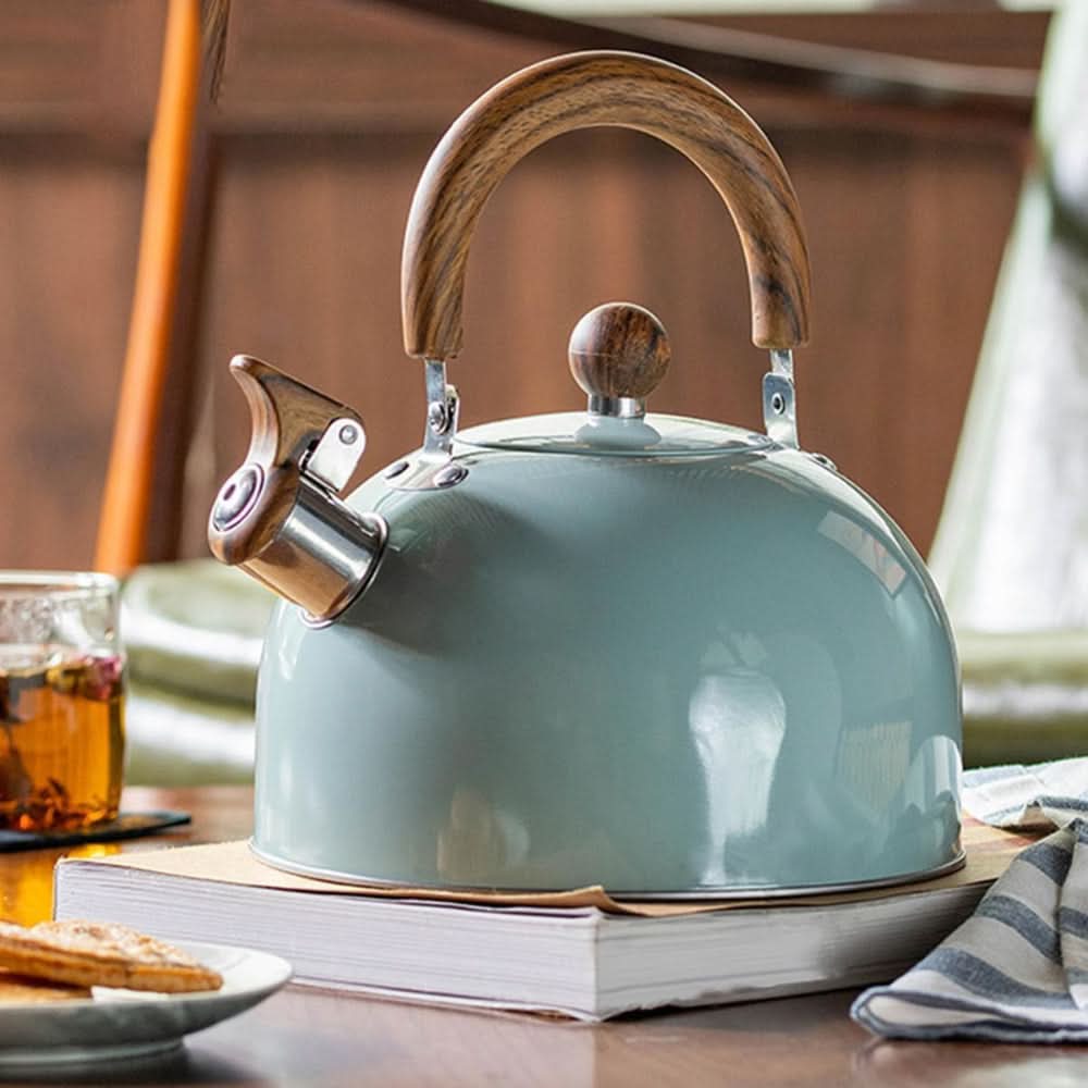 Keukenketel van Roestvrij Staal – Fluitend Design met Ergonomisch Handvat