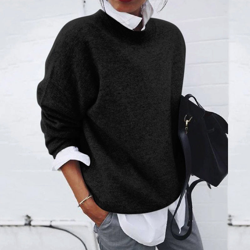 Christian - comfortabele Gebreide Sweater Voor Dames