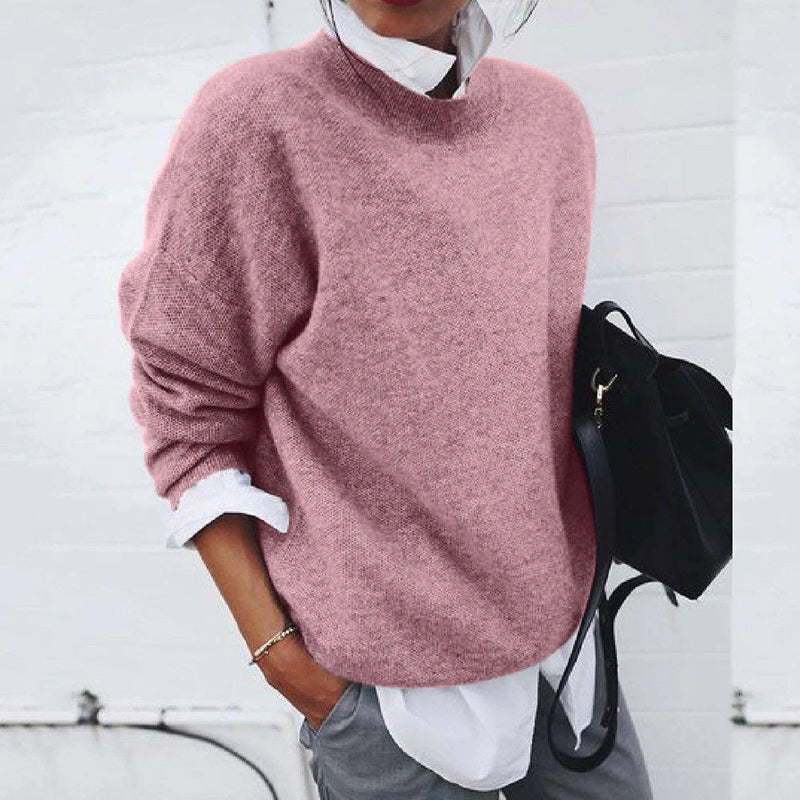 Christian - comfortabele Gebreide Sweater Voor Dames
