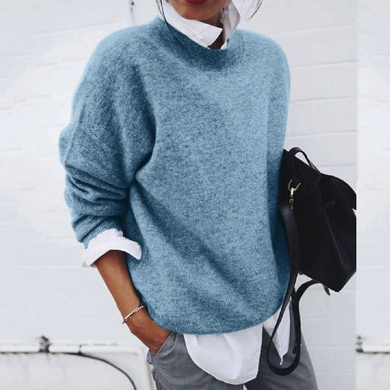 Christian - comfortabele Gebreide Sweater Voor Dames