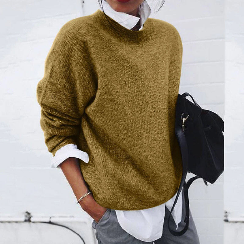Christian - comfortabele Gebreide Sweater Voor Dames