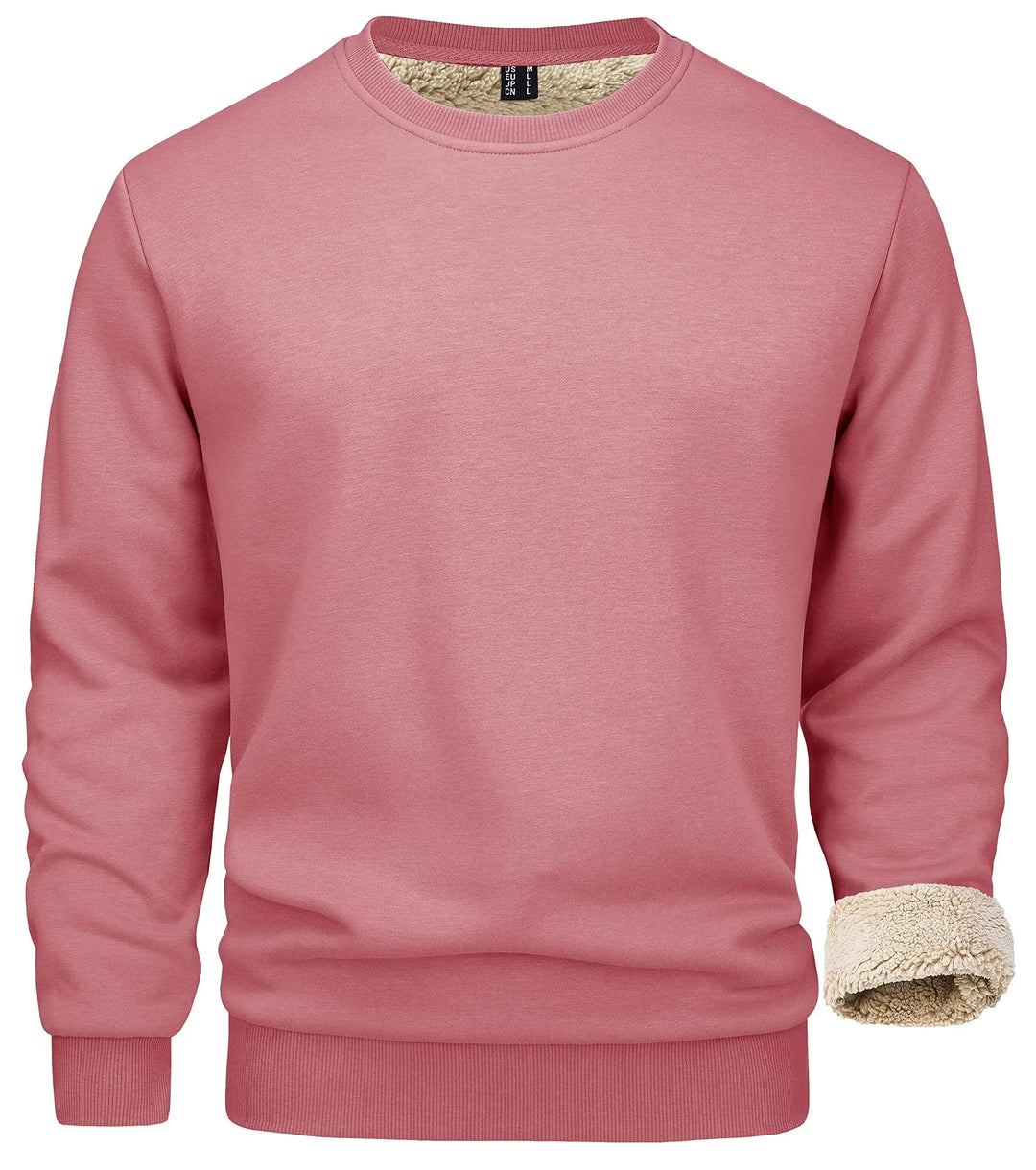 Comfortabele En warme Heren Trui Met fleece Voering - Jayden