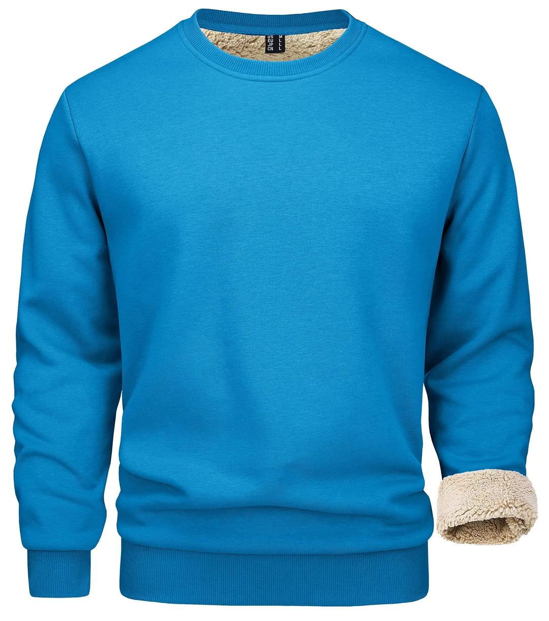 Comfortabele En warme Heren Trui Met fleece Voering - Jayden