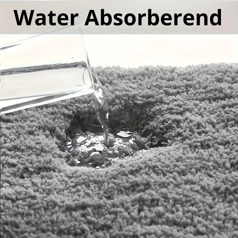 Badmat - CleanBad - Zacht Gevoerd En Sneldrogend - Absorberend En Antislip