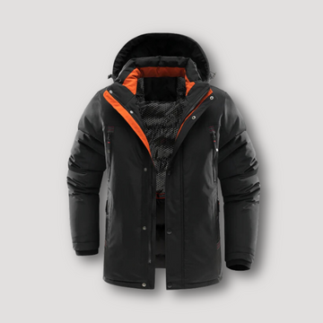 waterafstotende Full Zip Sportieve Heren Winterjas - Nordfall