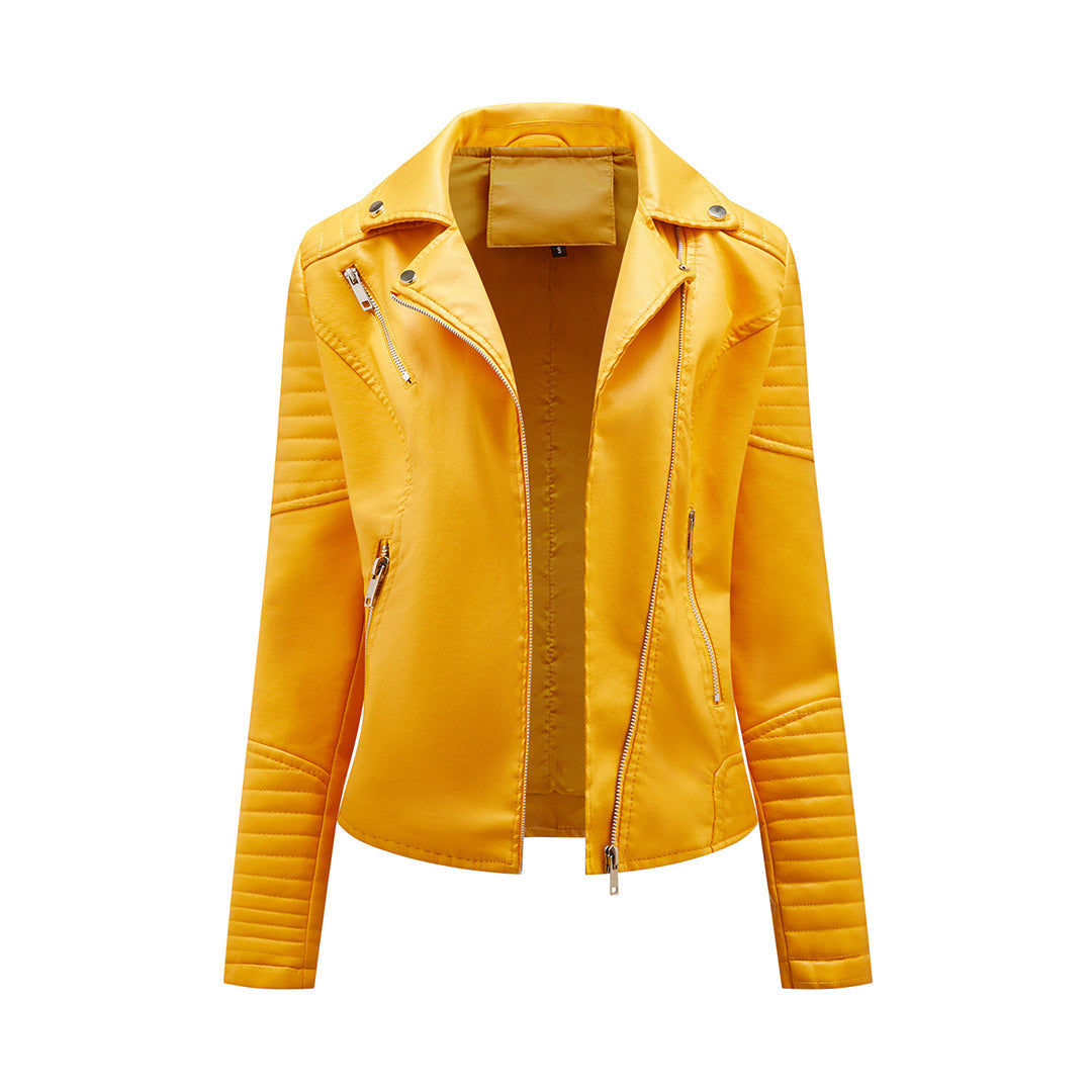 Trendy leren Jas Voor Dames - Jaimy