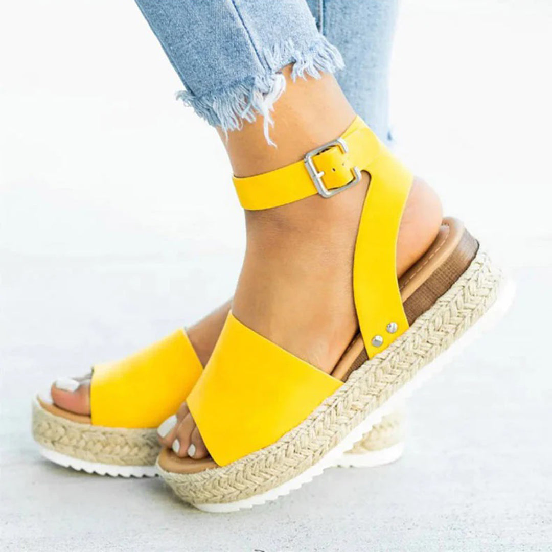 Soléa – Elegante Sleehak Sandalen voor de Zomer