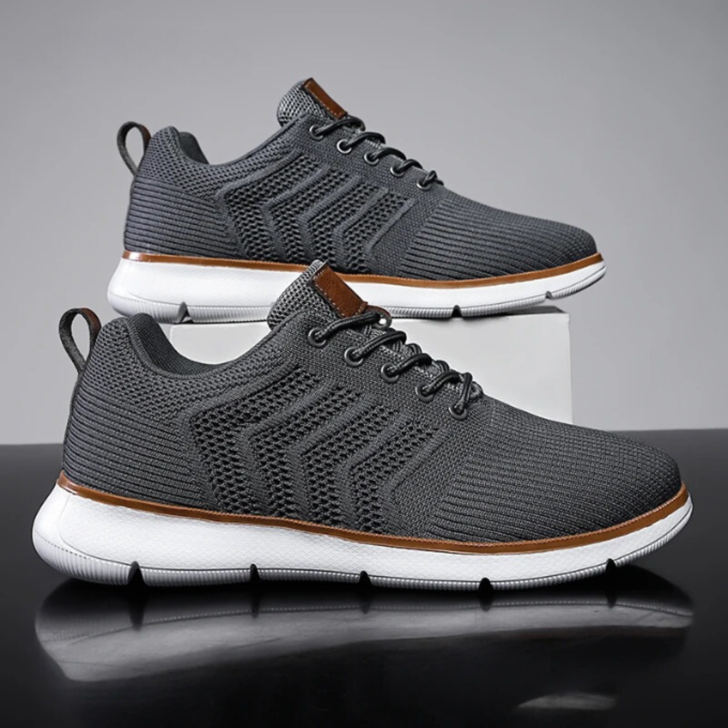 Ademende mesh sportschoenen voor heren