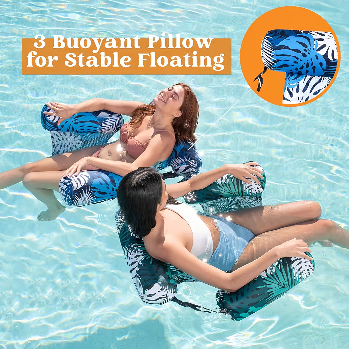 Opblaasbare Zwembadlounge – Duurzame en Comfortabele Waterhangmat