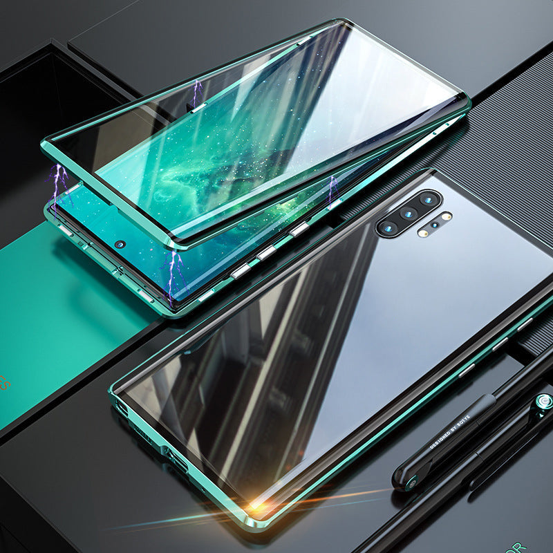 Telefoonhoes van gehard glas voor Samsung