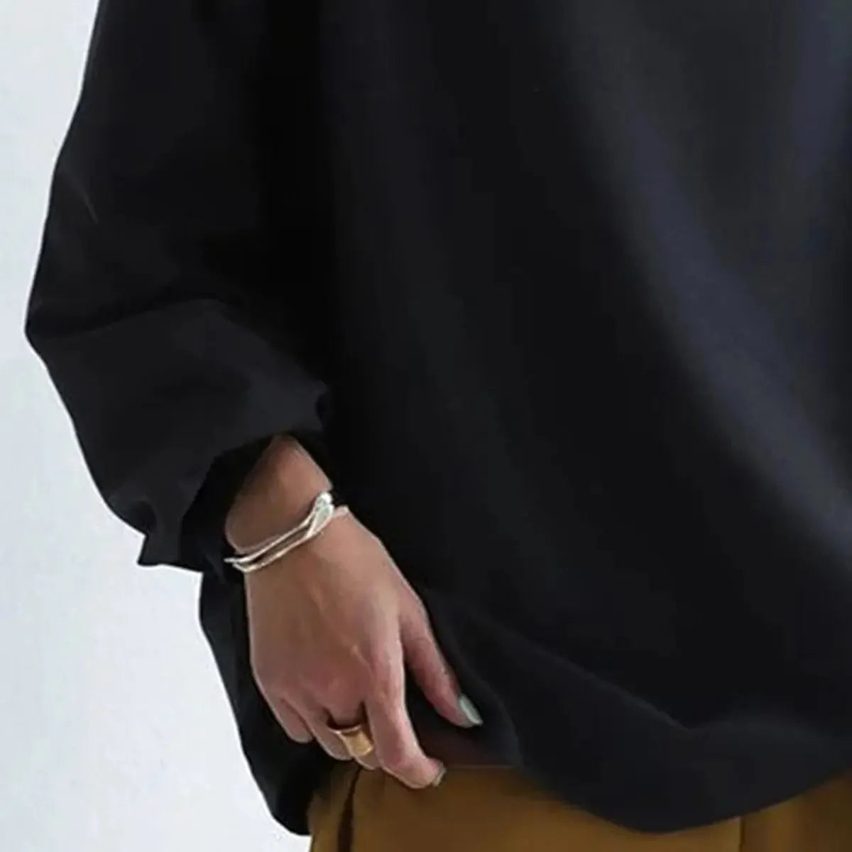 Adaline oversized gebreide damestop met col