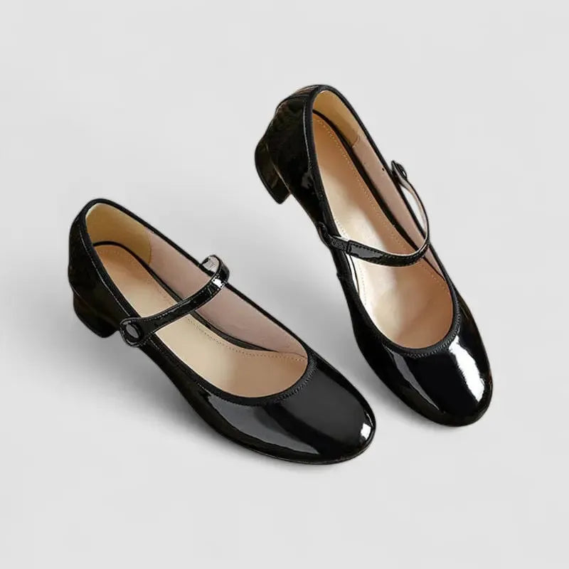 Alessia Mary Jane-schoenen voor dames met blokhak