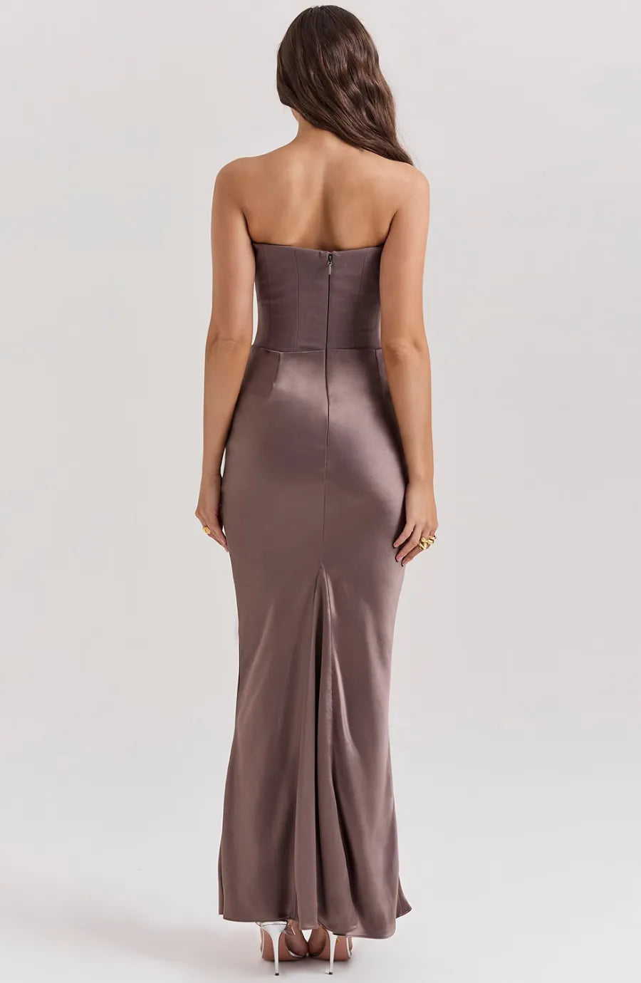 Aletheia strapless maxijurk voor dames