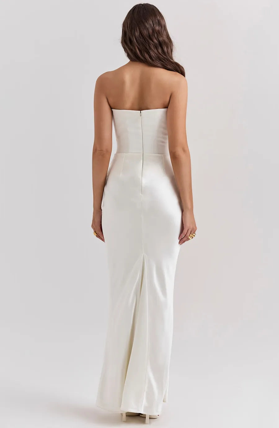 Aletheia strapless maxijurk voor dames