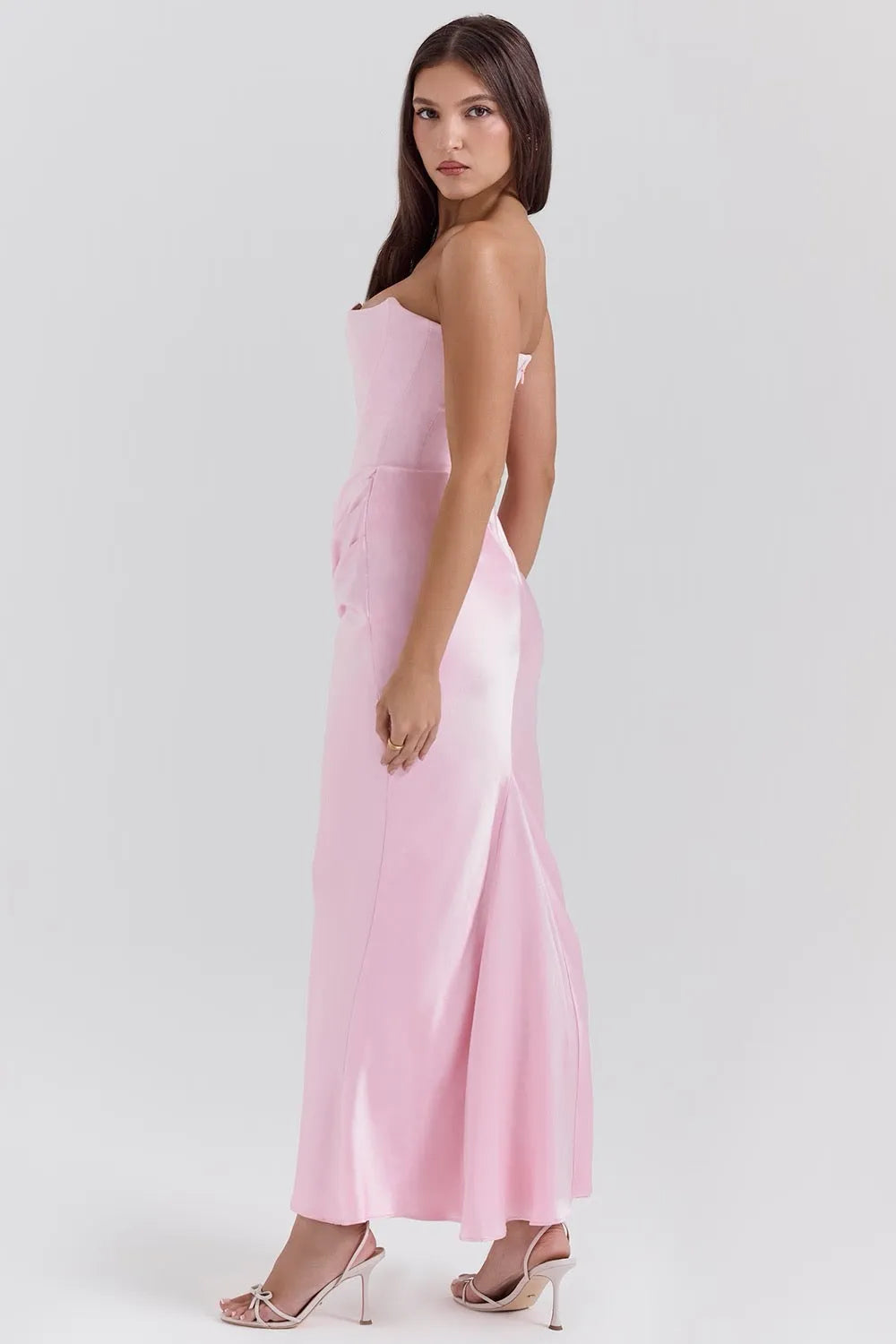 Aletheia strapless maxijurk voor dames