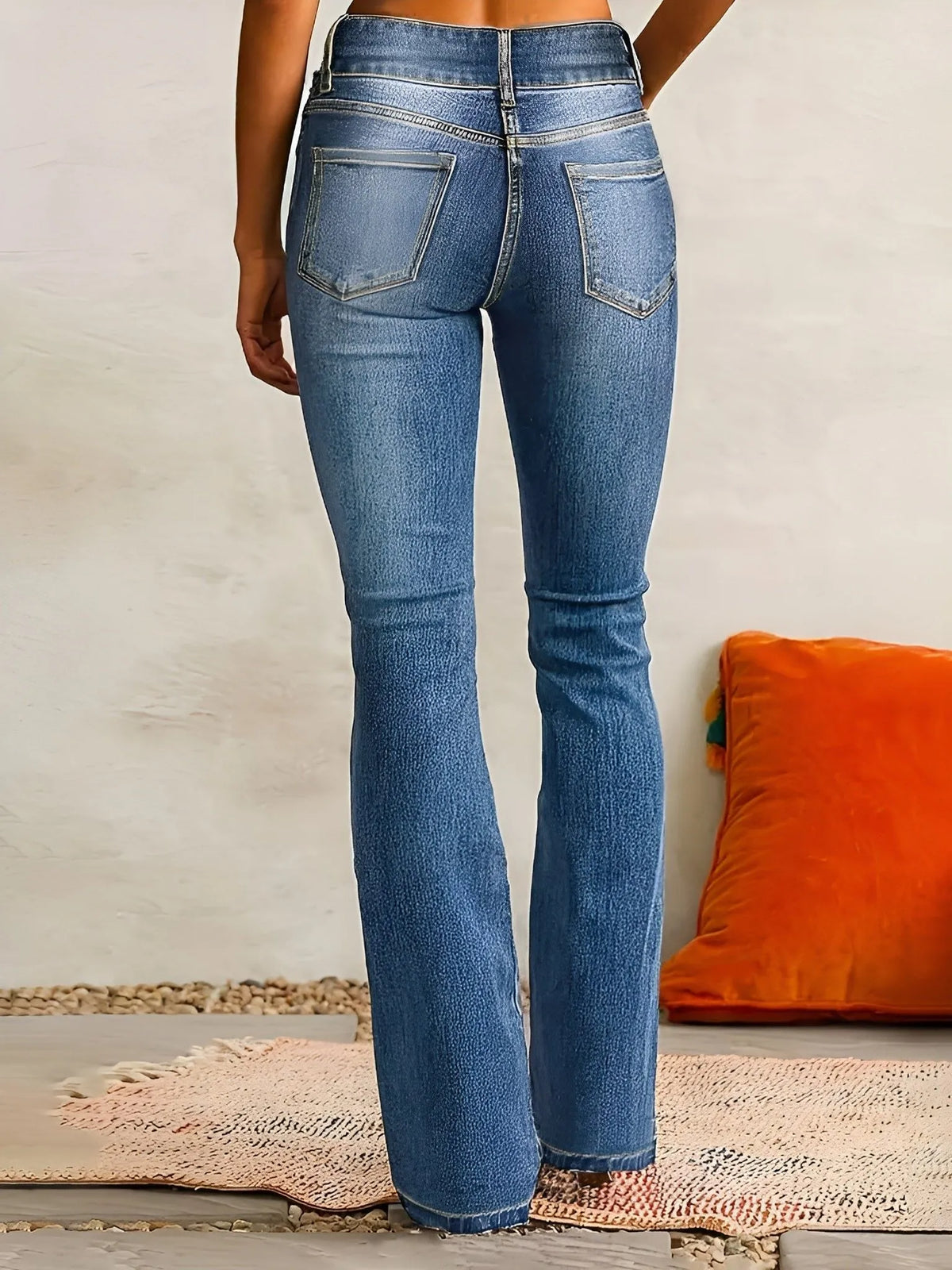 Alice flared damesjeans met hoge taille