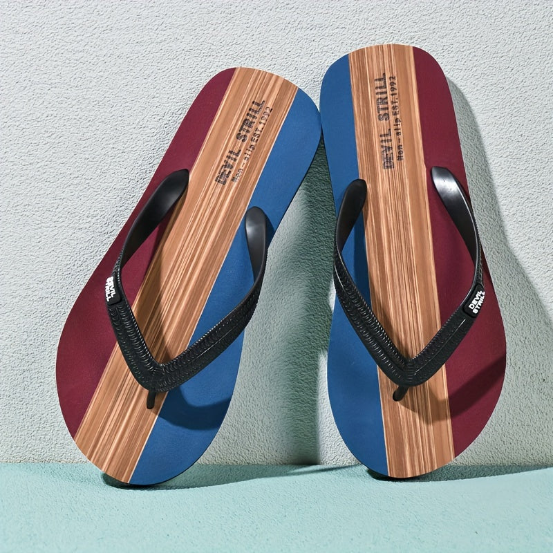 Herenslippers met EVA-bovenwerk en rubberen zool