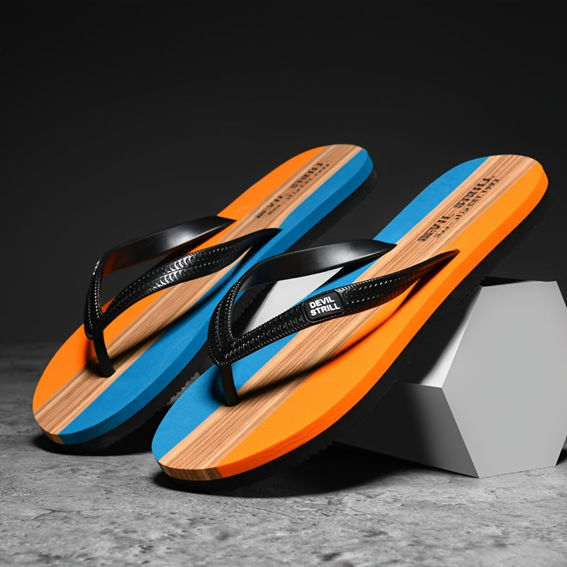 Herenslippers met EVA-bovenwerk en rubberen zool