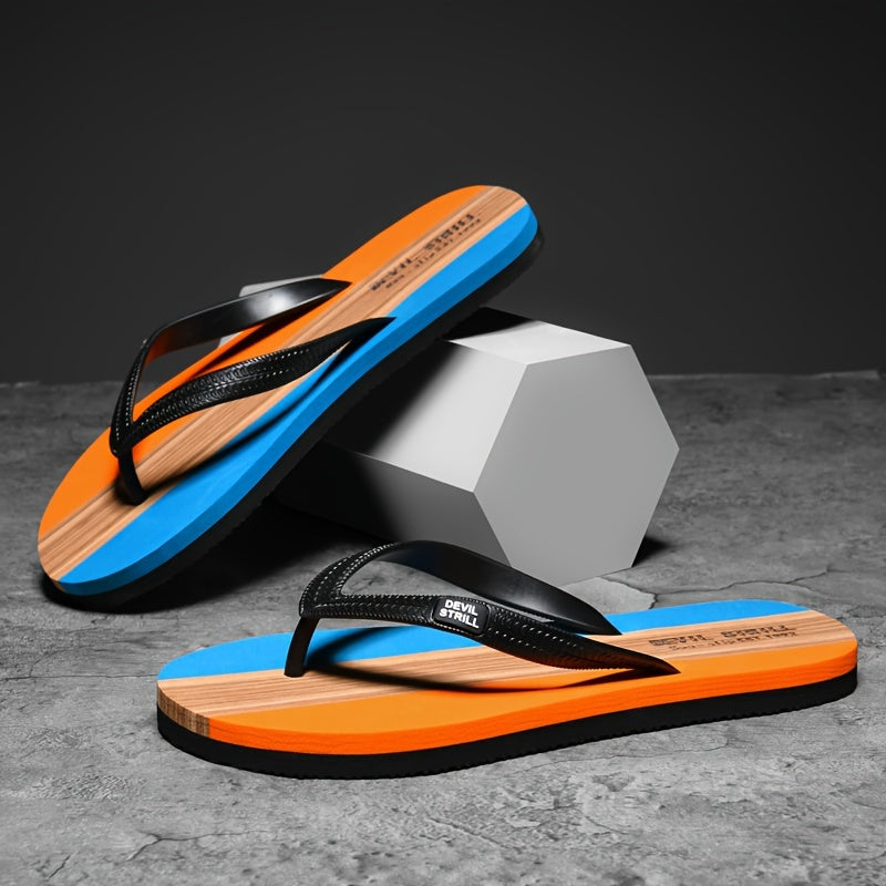 Herenslippers met EVA-bovenwerk en rubberen zool