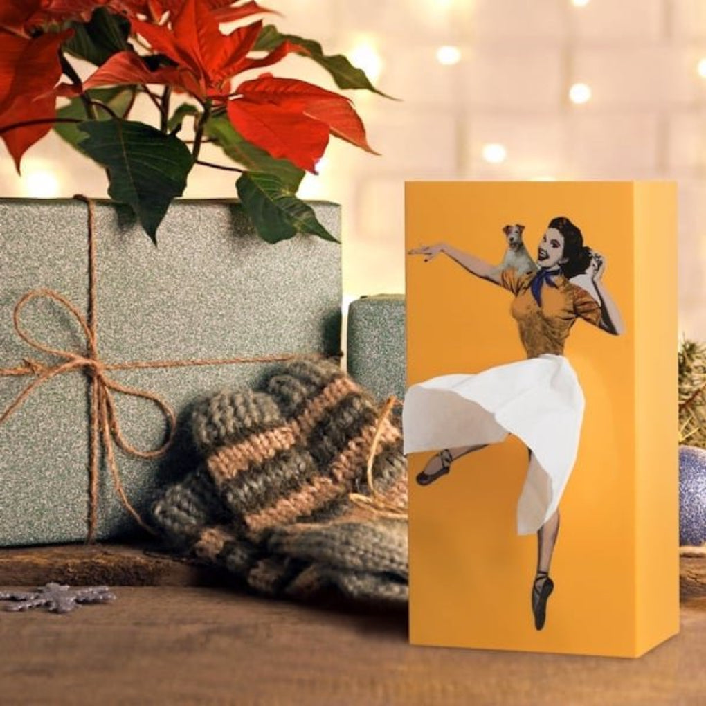 Vliegende rok tissuebox