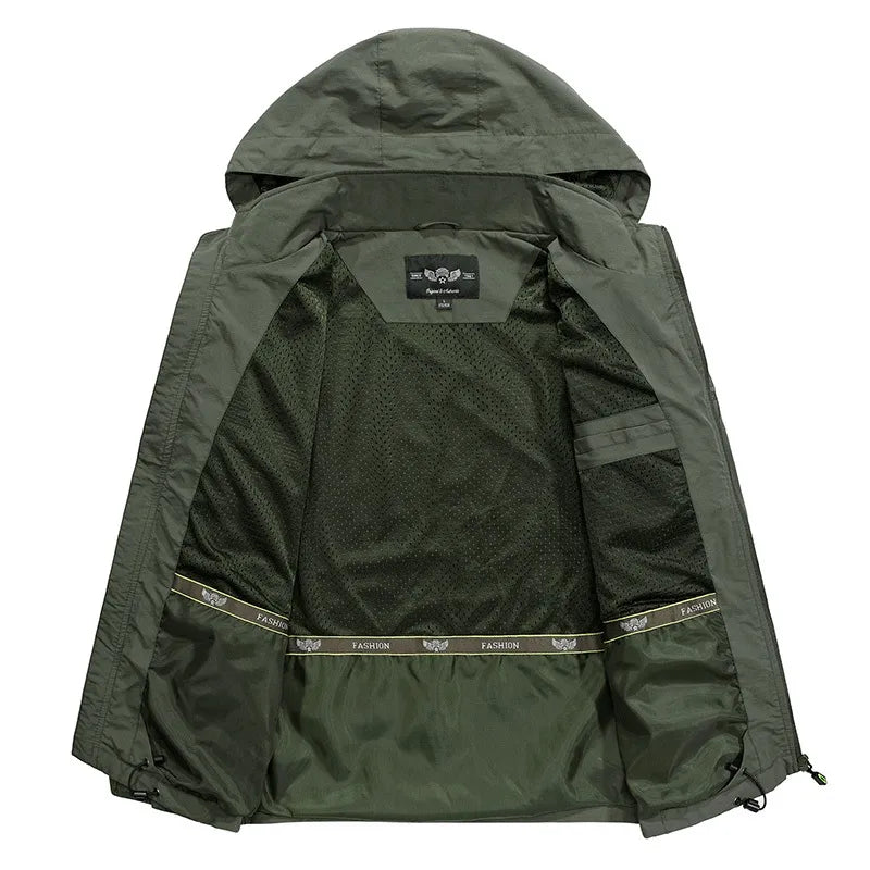 Everest – waterdichte outdoor jas met afneembare capuchon