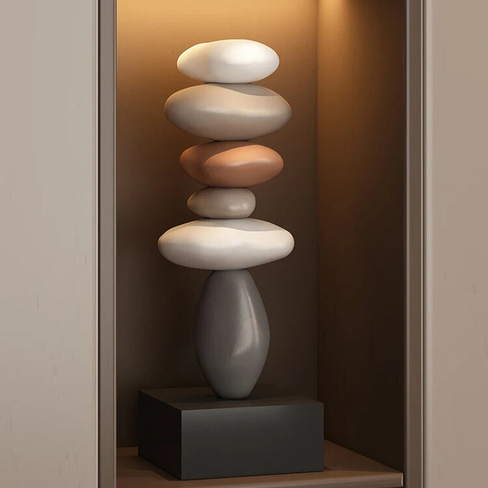 StoneBalance - Moderne Stabiele Stenen Sculptuur