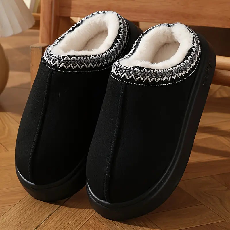 Luxe premium Pantoffels Met Bontvoering