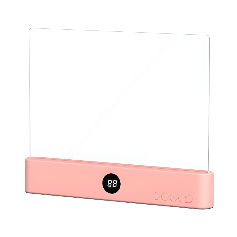 LED-leeslamppaneel voor lezen met digitaal display en plat ontwerp