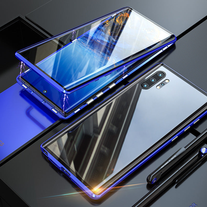 Telefoonhoes van gehard glas voor Samsung