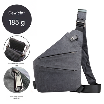 Anti-diefstal crossbody reistas, lichtgewicht en handsfree