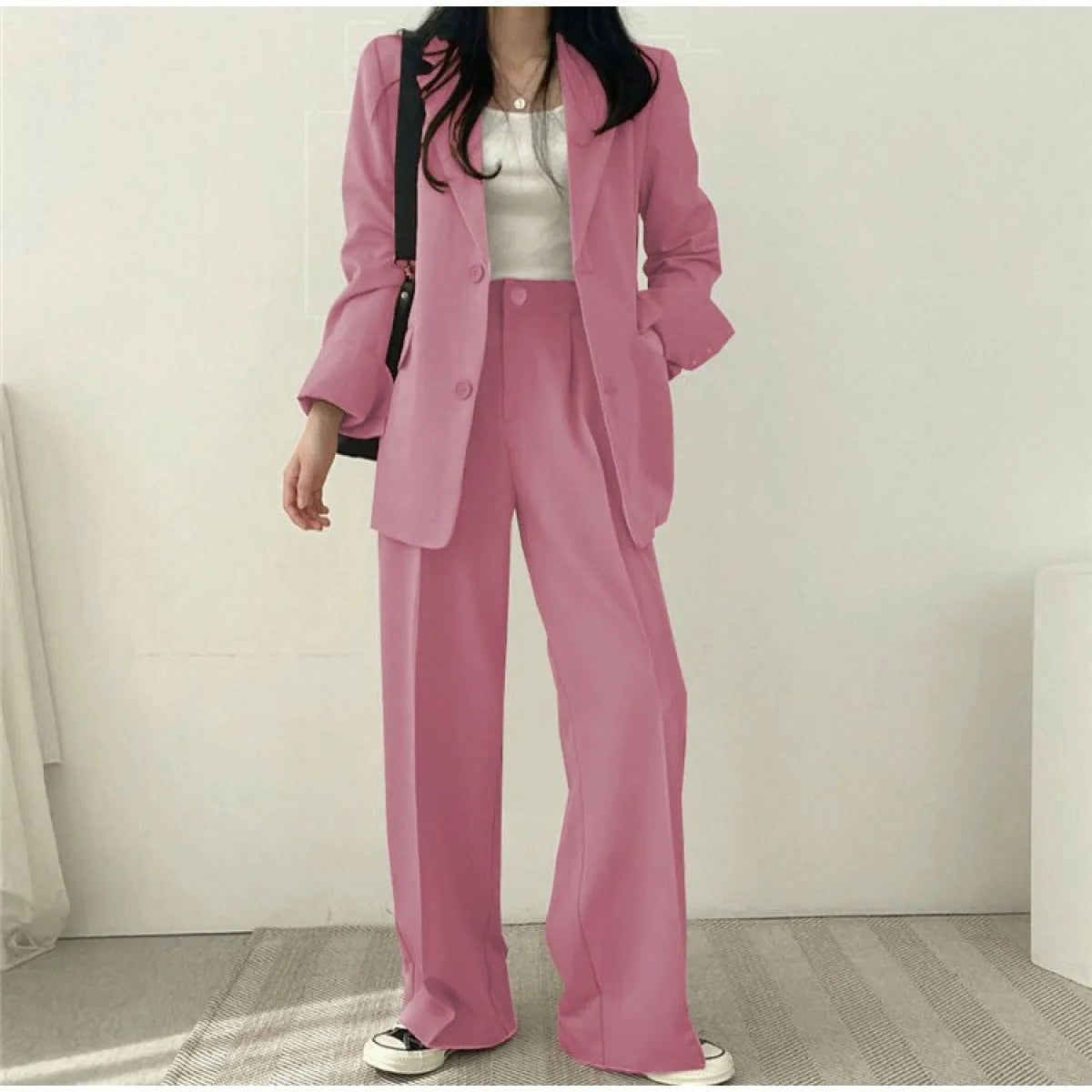 Tweedelige Blazer Set Dames