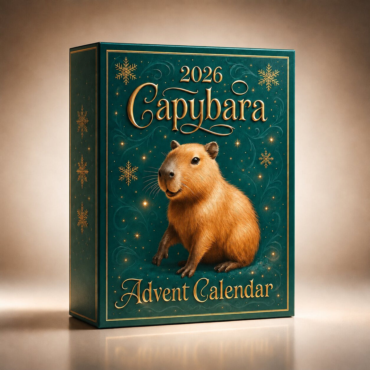Capibara adventskalender 2026 met 24 verrassingsfiguurtjes